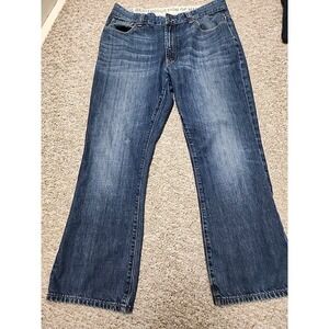 Aigle Blue Jeans 34 x 30 Organic Cotton Designer